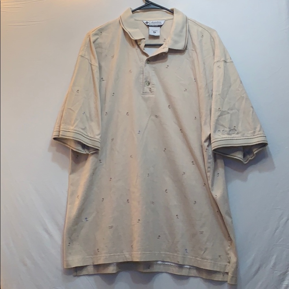 Columbia Short Sleeve Polo Shirt